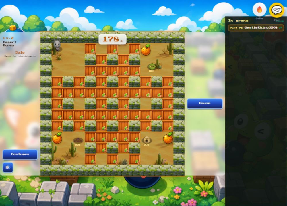 Animal Bombers gameplay