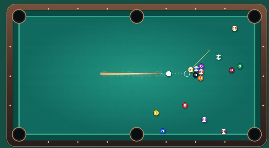Pool gameplay